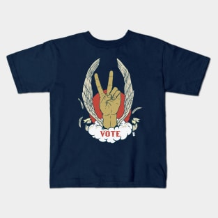 V is for Vote Kids T-Shirt